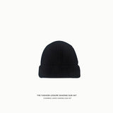 Toboggan Hat Casual Warm Knitting Thread Hat Autumn and Winter Woolen Hat Hip Hop