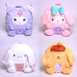 My Melody Plush Cute Cartoon Clow M Melody Cinnamoroll Babycinnamoroll Pom Pom Purin Cool Backpack Travel Backpack Kulomi