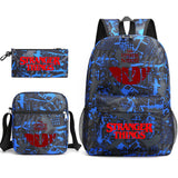 Stranger Things Hellfire Club Backpack Stranger Things Backpack Three-Piece Set