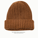 Toboggan Hat Loose Woolen Cap Children Autumn Winter Warm