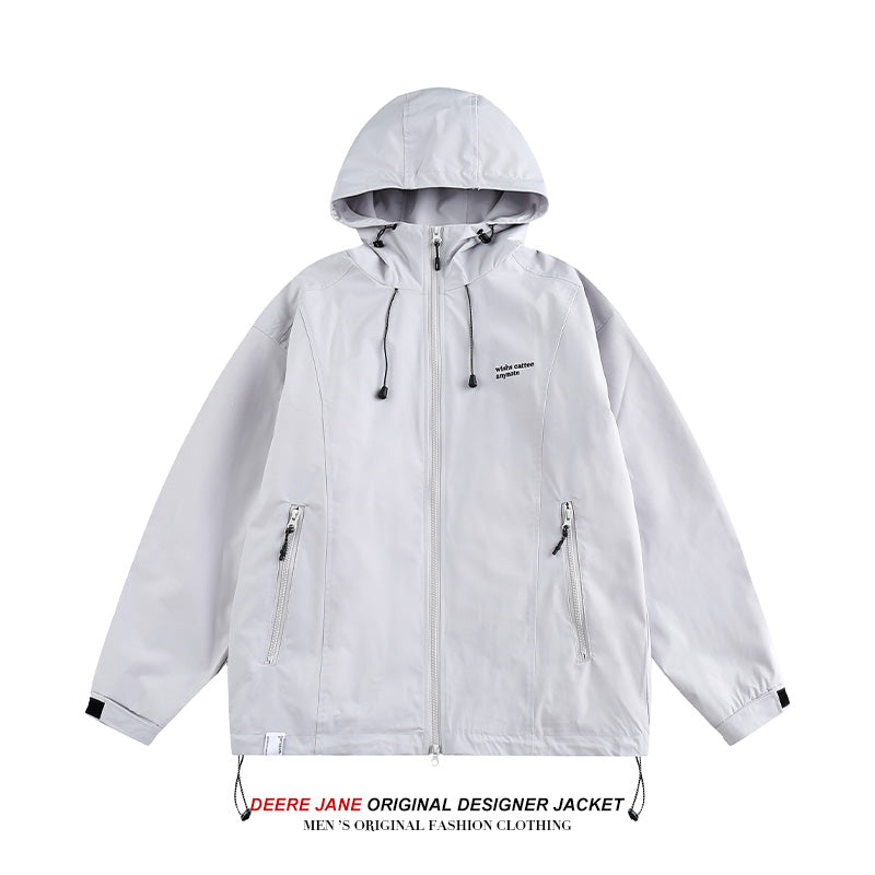 Men Jacket Spring New Men's American Fashion Brand Baggy Coat Sports Jacket