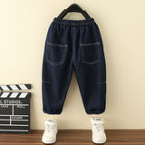 Toddler Boys Pants Boys' Spring and Autumn Casual Jeans