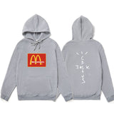 Cactus Jack McDonalds Hoodie Autumn and Winter Fashion Men's and Women's Sweater