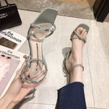 Nude Block Heel Peep Toe Sandals