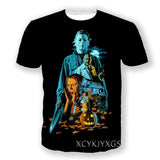 Michael Myers T Shirt Summer Printed round Neck Men's Short Sleeve