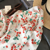 Marilyn Monroe Dress Summer Floral Women's Clothing Skirt Short Sleeve Dress