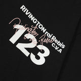 Rrr123 T Shirt Signature Letter Printed Loose T-shirt