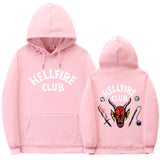Stranger Things Hellfire Club Hoodie Hooded Sweatshirt Leisure Sports Sweater