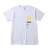 Cactus Jack McDonalds Shirt Joint Singer Short Sleeve T-shirt
