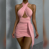 Hot Women In Tight Dresses Summer Hip Skirt Sexy Dress