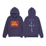 Cactus Jack McDonalds Hoodie Autumn and Winter Fashion Men's and Women's Sweater