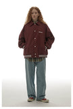 Men Jacket Spring Letters Men's Loose All-Match Red Casual Jacket Coat