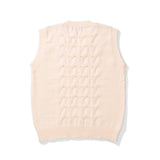Men Sweater Vest Hollow out Sweater Vest Men's Loose V-neck Sleeveless Sweater Vest