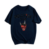 Stranger Things Hellfire Club T Shirt Stranger Things Fashion Loose T-shirt Short Sleeve