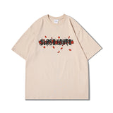 Preppy Aesthetic T Shirt Printed Short-Sleeved T-shirt for Men
