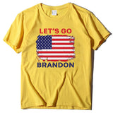 Let's Go Brandon T Shirt Women's Top Printed Short Sleeve T-shirt Women