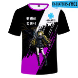 Baggy Baseball Jersey Summer Trendy 3d Digital Short Sleeve