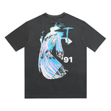 Rrr123 T Shirt Portrait Painted Print T-shirt