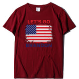 Let's Go Brandon T Shirt Women's Top Printed Short Sleeve T-shirt Women