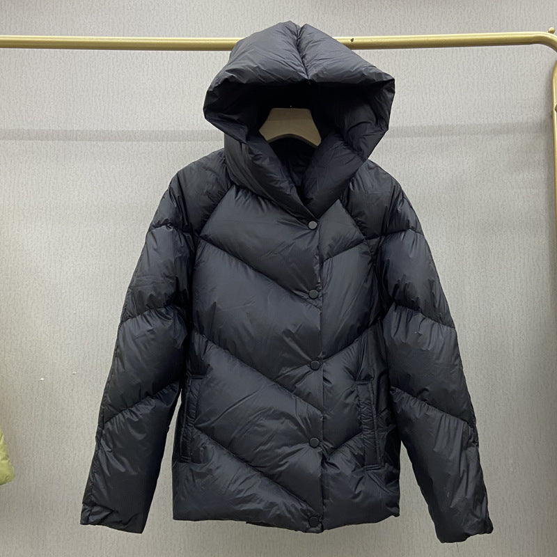 Women Winter Coats Puffer Jacket Down Coat Winter Fashion Small Profile White Duck Down Puffer Jacket Coat