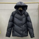 Women Winter Coats Puffer Jacket Down Coat Winter Fashion Small Profile White Duck Down Puffer Jacket Coat