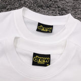 Drew House Smiley Face Short Sleeve Lollipop Cartoon Printed T-shirt for Men