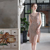 Daisy Buchanan Dress Banquet Evening Dress Women's Short Party Dress