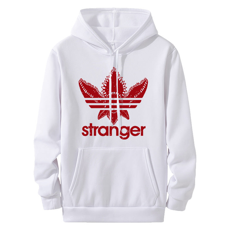 Stranger Things Hoodie Stranger Things Printed Sweater Casual Loose-Fitting Hoodie