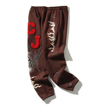 Kanye West Sunday Service Pant Towel Embroidered Track Sweatpants Leisure