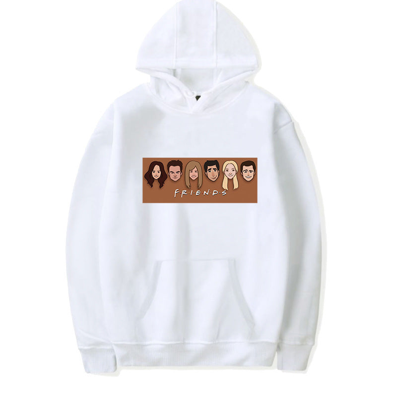 Friends Joy Hoodie Friends Cartoon Autumn And Winter