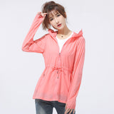 Sun Resistant Clothes Ultra-Thin Breathable Skin Clothing Stretch Ice Silk Sun Protection Clothing