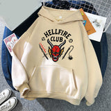 Stranger Things Hellfire Club Hoodie Printed Hoodie Sweater Autumn and Winter