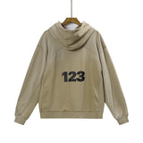 Rrr123 Hoodie Gradient Design Vintage Loose Hooded Sweater