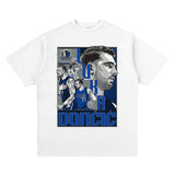 Luka Doncic Shirt Luka Doncic Character Printed Short Sleeve T-shirt Loose