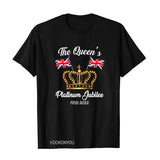 Inspired by Queen's Platinum Jubilee 2022 Elizabeth 70 Years T-shirt Printed Short Sleeve T-shirt