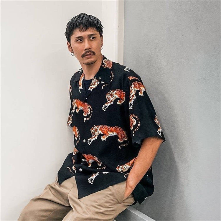 Men Beach T Shirts Short Sleeve Shirt Men