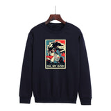 JoJo's Bizarre Adventure Dressing Sweater Printed Fashionable round Neck Sweater