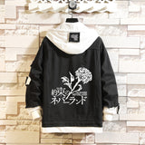 Comic Denim Jacket Clothes Men's and Women's Spring Denim Jacket