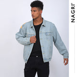 Baggy Jacket Men's Spring and Autumn Wear Men's Jacket Denim Coat Coat