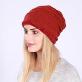 Women Winter Hats Men's and Women's Hats Sleeve Cap Autumn and Winter Knitting Earmuffs Hat