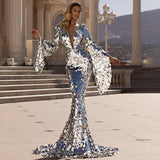 Olivia Wilde Dress Sexy Sequins Dress Silver Banquet Dress
