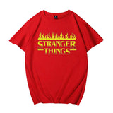 Stranger Things T Shirt Women's Summer Stranger Things Stranger Things Crew Neck Cotton T-shirt