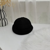 Beanies Japanese Women's Autumn and Winter Warm Lamb Wool Style Skullcap Men