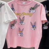 Bugs Bunny Shirt Summer Short-Sleeved T-shirt