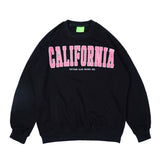 Mens Fall Outfits Retro Printed Crew Neck Sweatshirt Women Couple Versatile Casual Long Sleeve Top