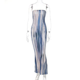 Nina Parker Graffiti Dress Sexy Temperament Skirt