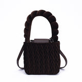 Sling Bags Striped Plaid One-Shoulder Crossbody Handbag