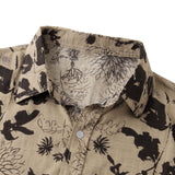 Men Hawaii Shirts Men's Casual Short Sleeve Shirt