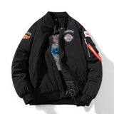 NASA Varsity Jacket Casual Jacket Men's and Women's Loose Embroidered Baseball Uniform