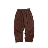 Mens Corduroy Pants Fall Winter Men Trousers Japanese Solid Color Four-Color Casual Pants